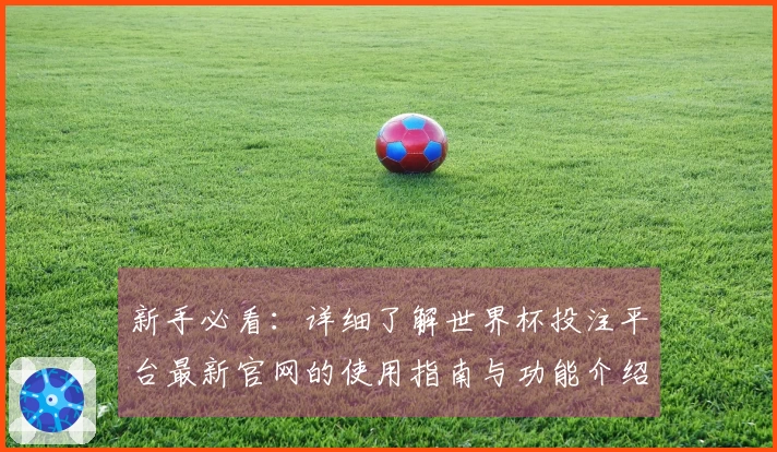 新手必看:详细了解世界杯投注平台最新官网的使用指南与功能介绍