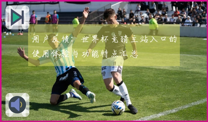 用户反馈：世界杯竞猜主站入口的使用体验与功能特点汇总