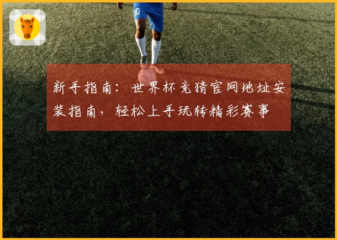 新手指南：世界杯竞猜官网地址安装指南，轻松上手玩转精彩赛事